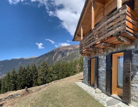 Chalet Baita Delle Favole Di Rosarita Berbenno di Valtellina Exterior foto